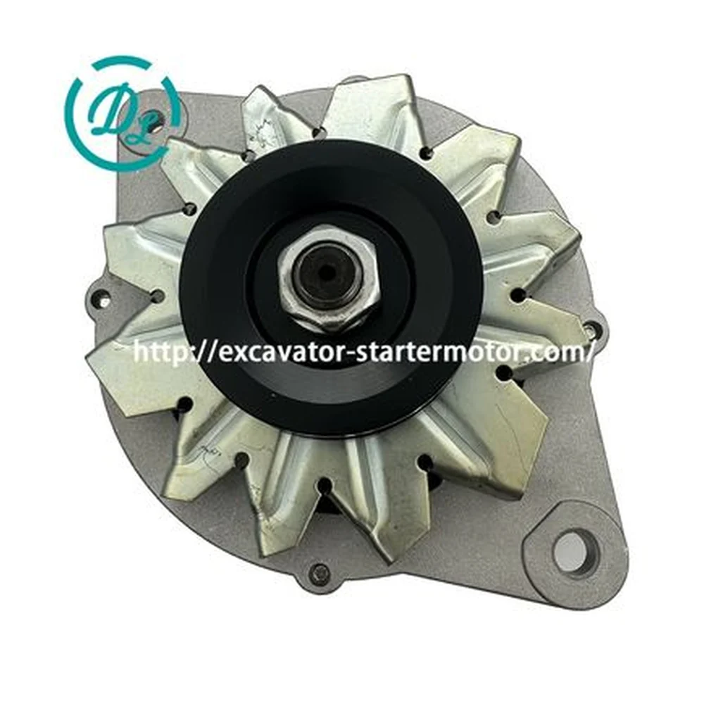 119578-77210 12V 80A Alternator for Yanmar 6LY3 Marine Engines, OEM/reference 119578-77210, 12V 80A Alternator, product view 2
