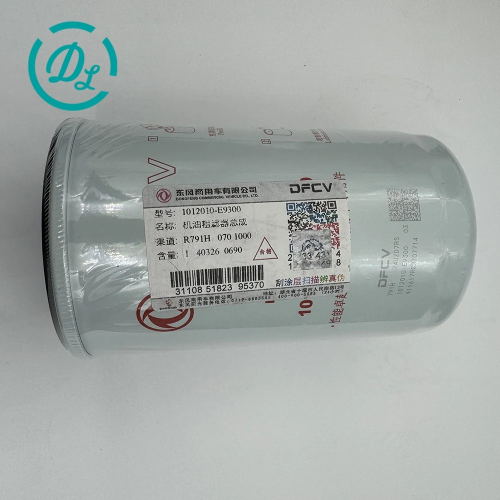 1012010-E9300 LF16387 Coarse Lube Oil Filter for DDi11E465-60 Dongfeng Truck, OEM/reference 1012010-E9300, Coarse Lube Oil Filter Element