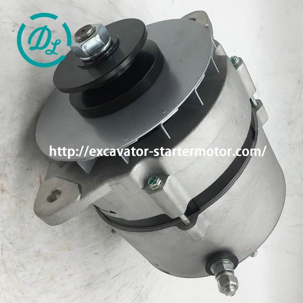 600-821-9630 24V 75A Alternator for Komatsu SA12V140-1E-A Engines, OEM/reference 600-821-9630, 24V 75A Alternator - Fitment Pending, product view 3
