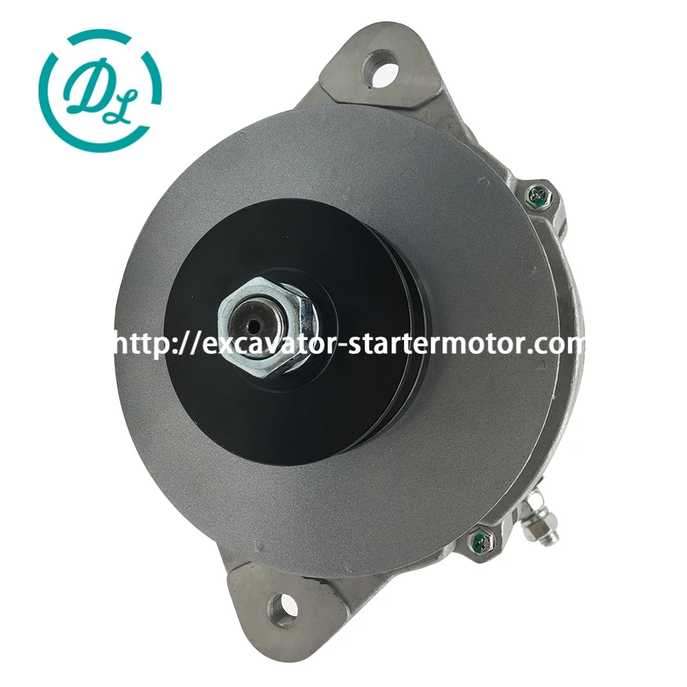 600-821-9630 24V 75A Alternator for Komatsu SA12V140-1E-A Engines, OEM/reference 600-821-9630, 24V 75A Alternator - Fitment Pending, product view 4