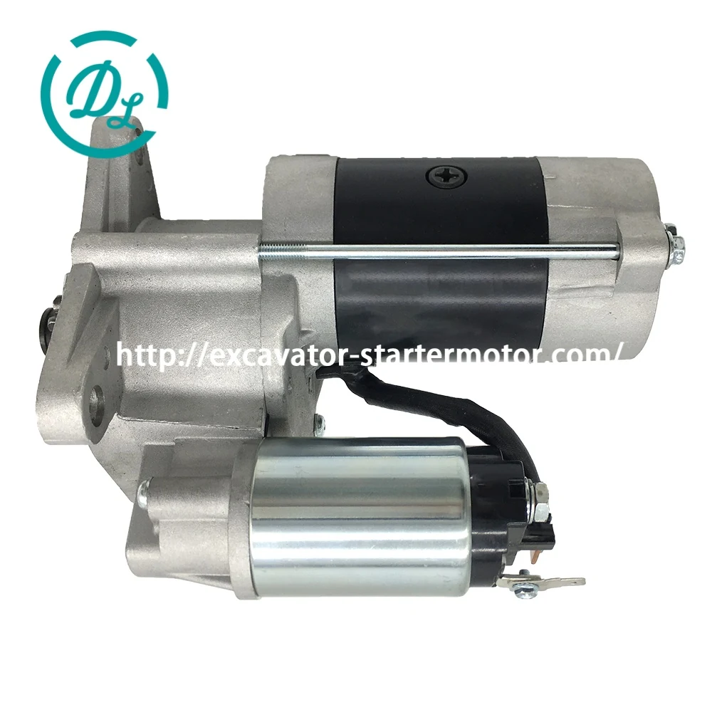 M002T54271 12V 2.0kW 9-Tooth Starter for Mitsubishi 4DR5 4DR51 Engines, OEM/reference M002T54271, 12V 2.0kW 9-Tooth Starter Motor