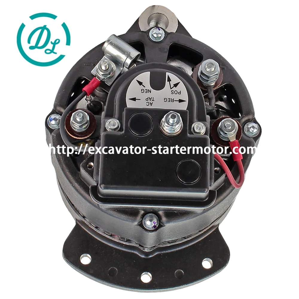 30-00363-00 93073 12V 65A Alternator for Carrier Transicold Eagle Plus Thunderbird V1902 V2203, OEM/reference 30-00363-00, 12V / 65A / internally regulated / bidirectional / no pulley, product view 2