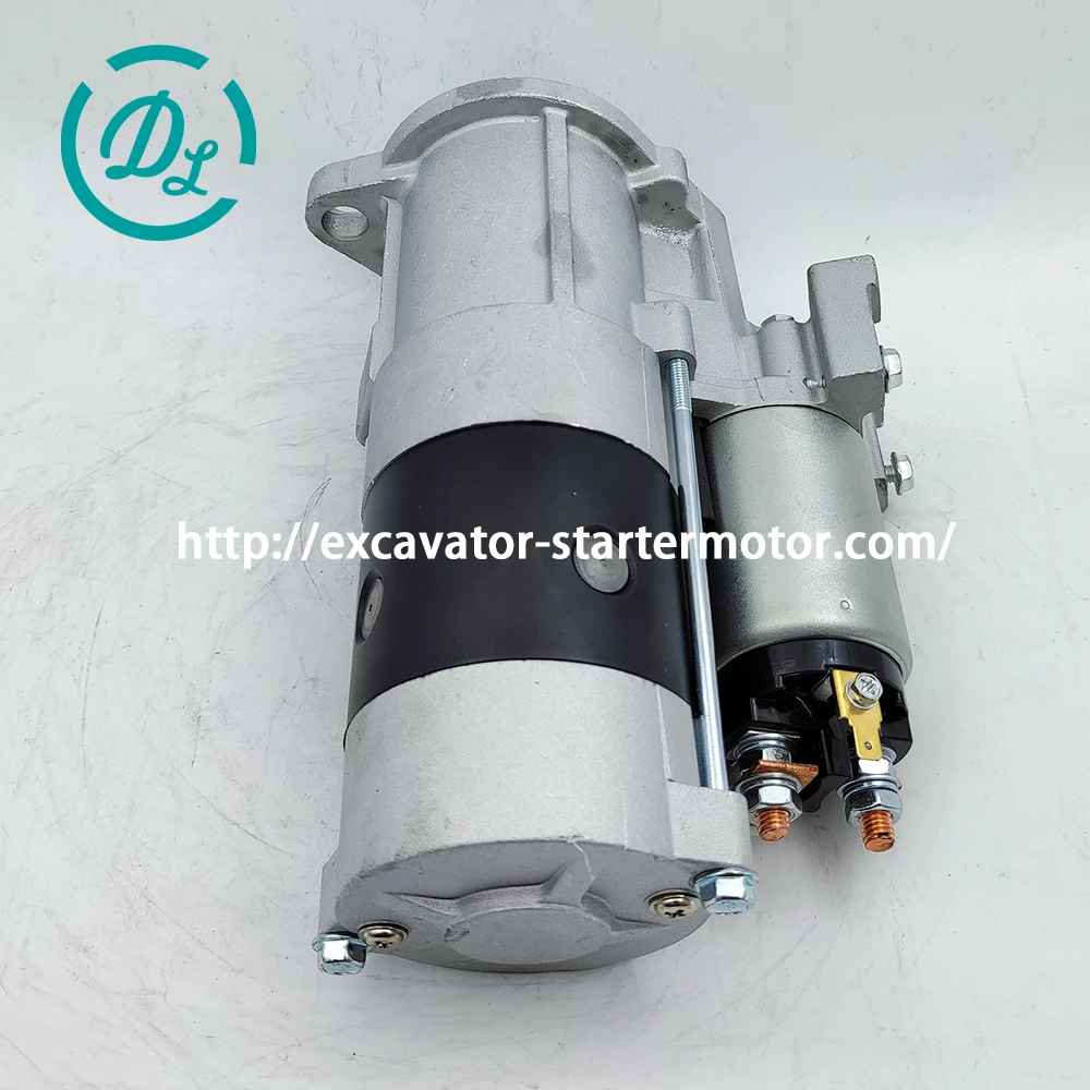 M008T85271 24V 3.70kW 11T Starter Motor for Mitsubishi Fuso Canter 6.5 Engine 4M50, OEM/reference M008T85271, Starter Motor, product view 2