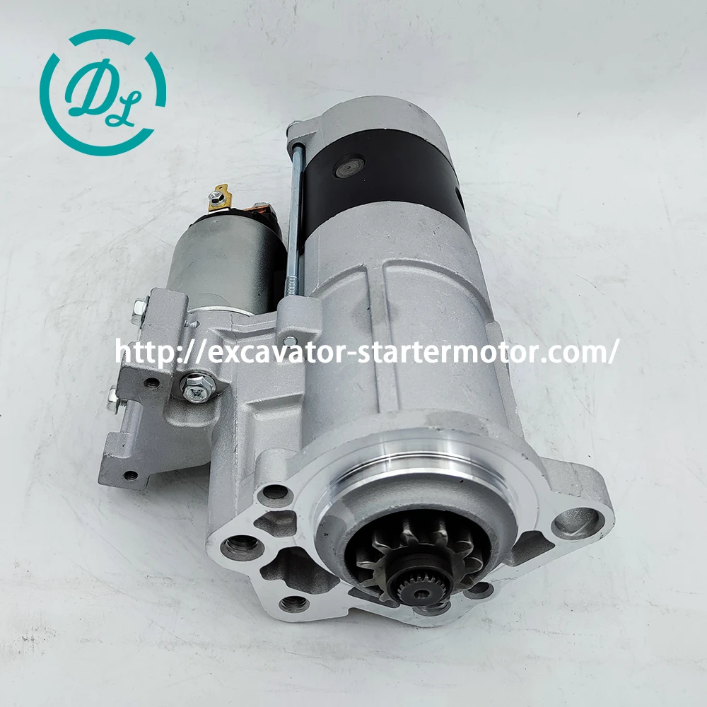 M008T85271 24V 3.70kW 11T Starter Motor for Mitsubishi Fuso Canter 6.5 Engine 4M50, OEM/reference M008T85271, Starter Motor, product view 5