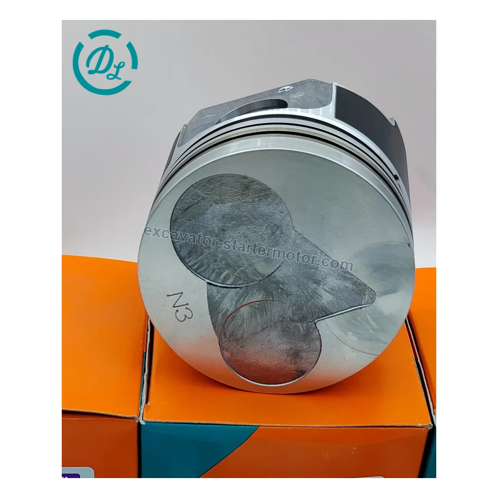 16060-21114 78mm STD Piston for Kubota D1105 and V1505, OEM/reference 16060-21114, 78.00 mm Standard Engine Piston, product view 2