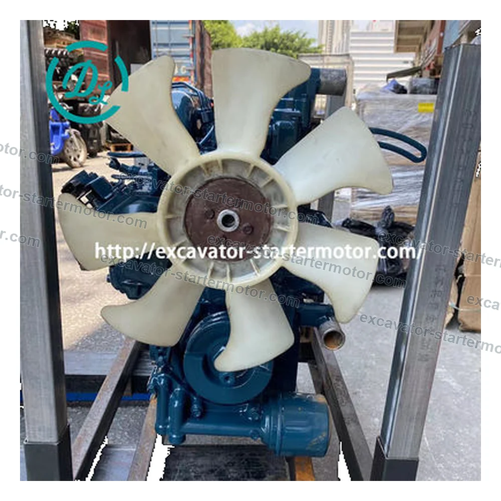 D1703-M-ES07 1J462-23000 20.7kW 2250rpm Diesel Engine for Kubota U30-5, OEM/reference D1703-M-ES07, 20.7kW 2250rpm Complete Diesel Engine