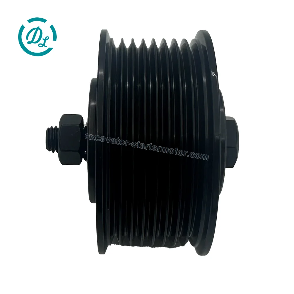 197-9642 APV3271 8-Groove Idler Pulley for C7 C9 C11 C13 Engines, OEM/reference 197-9642, 8-Groove Accessory-Drive Idler Pulley
