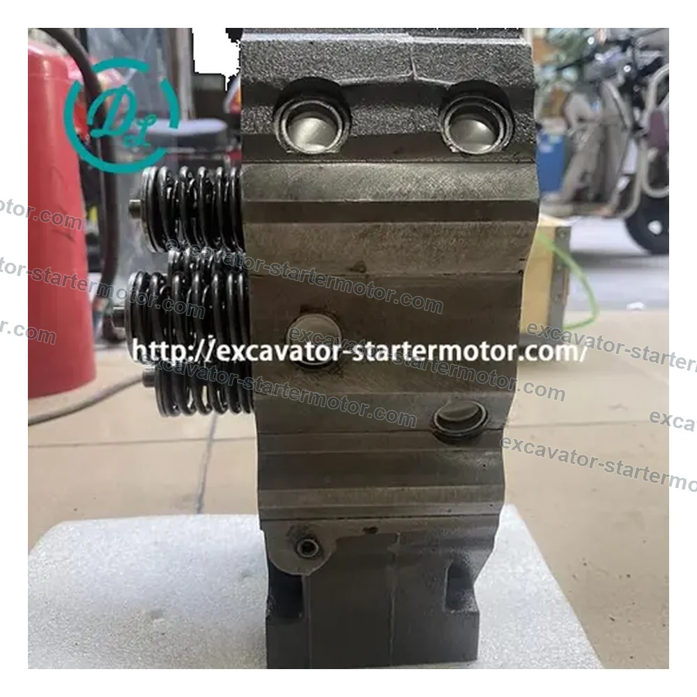 6211-11-1103 Cylinder Head for Komatsu S6D140-1 SA6D140-1, OEM/reference 6211-11-1103, Cylinder Head Assembly, product view 2