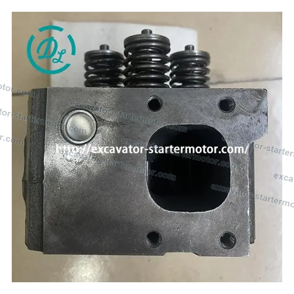 6211-11-1103 Cylinder Head for Komatsu S6D140-1 SA6D140-1, OEM/reference 6211-11-1103, Cylinder Head Assembly, product view 3