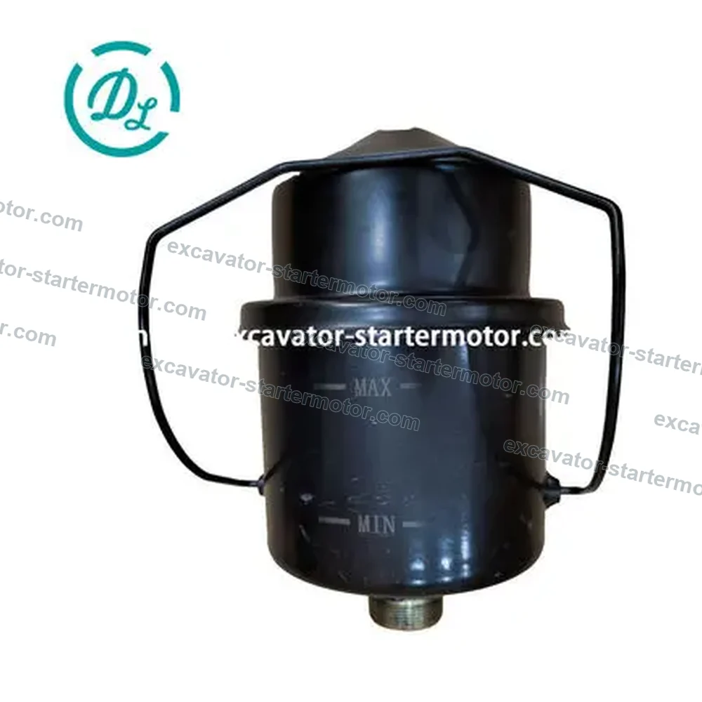 W085700010 SG50-3510001 Air Pressure Booster Oil Cup for SEM 658C 659C Wheel Loaders, OEM/reference W085700010, Air Pressure Booster Oil Cup