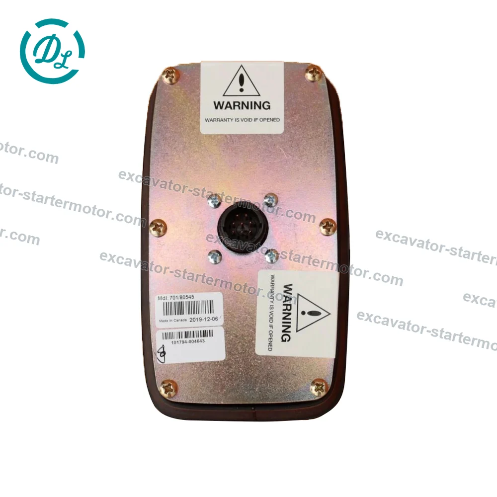 701/80545 Left-Hand Switch Panel for JCB JS Excavators, OEM/reference 701/80545, Left-Hand Switch Panel, product view 5