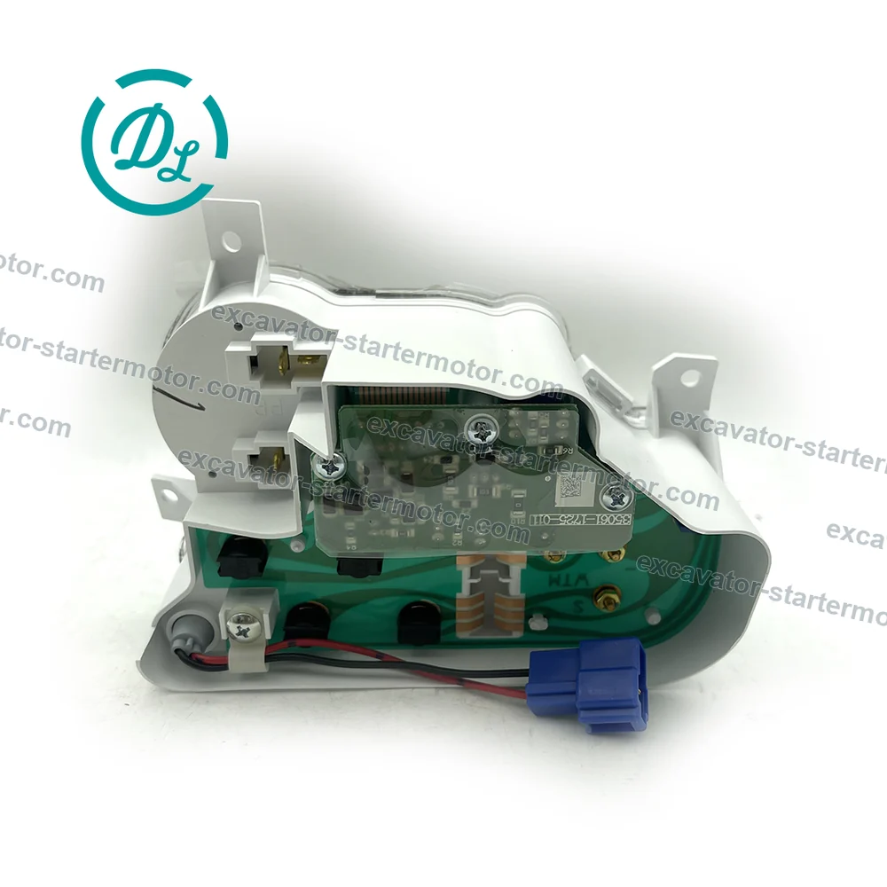 172A77-17250 Monitor Assembly for Yanmar ViO17 ViO20-3 ViO27-5B ViO45-5B, OEM/reference 172A77-17250, Excavator Instrument Monitor Assembly, product view 3