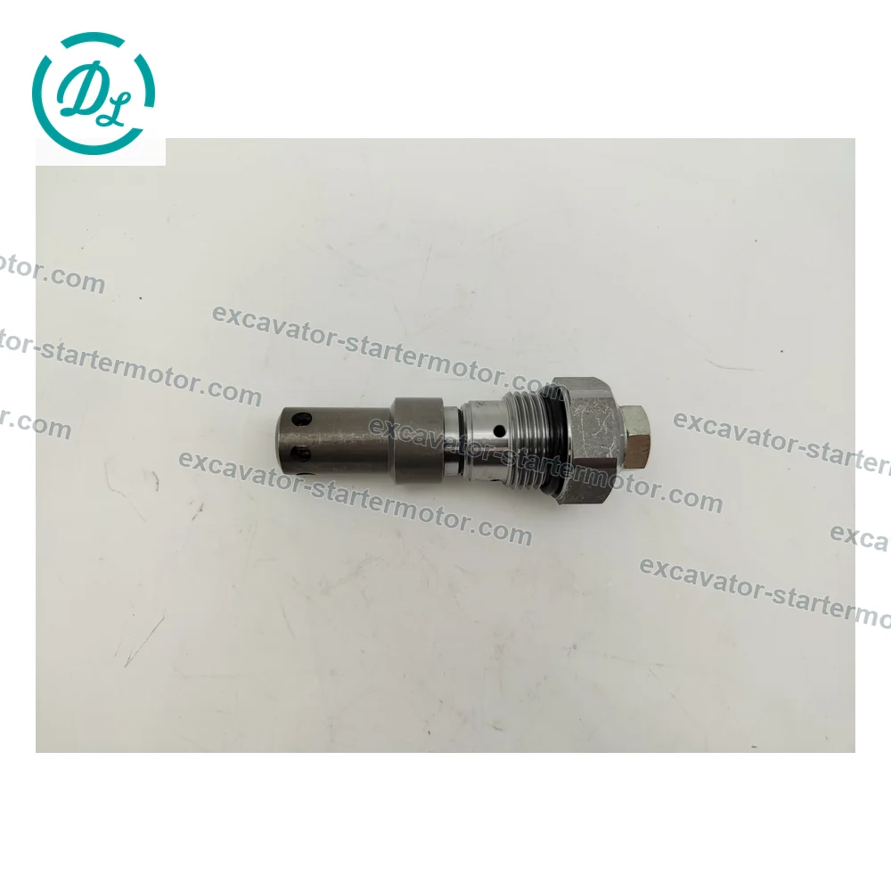 LJ00733 Main Relief Valve for Sumitomo SH125X-3B SH135X-3B, OEM/reference LJ00733, Main Hydraulic Relief Valve Cartridge, product view 2