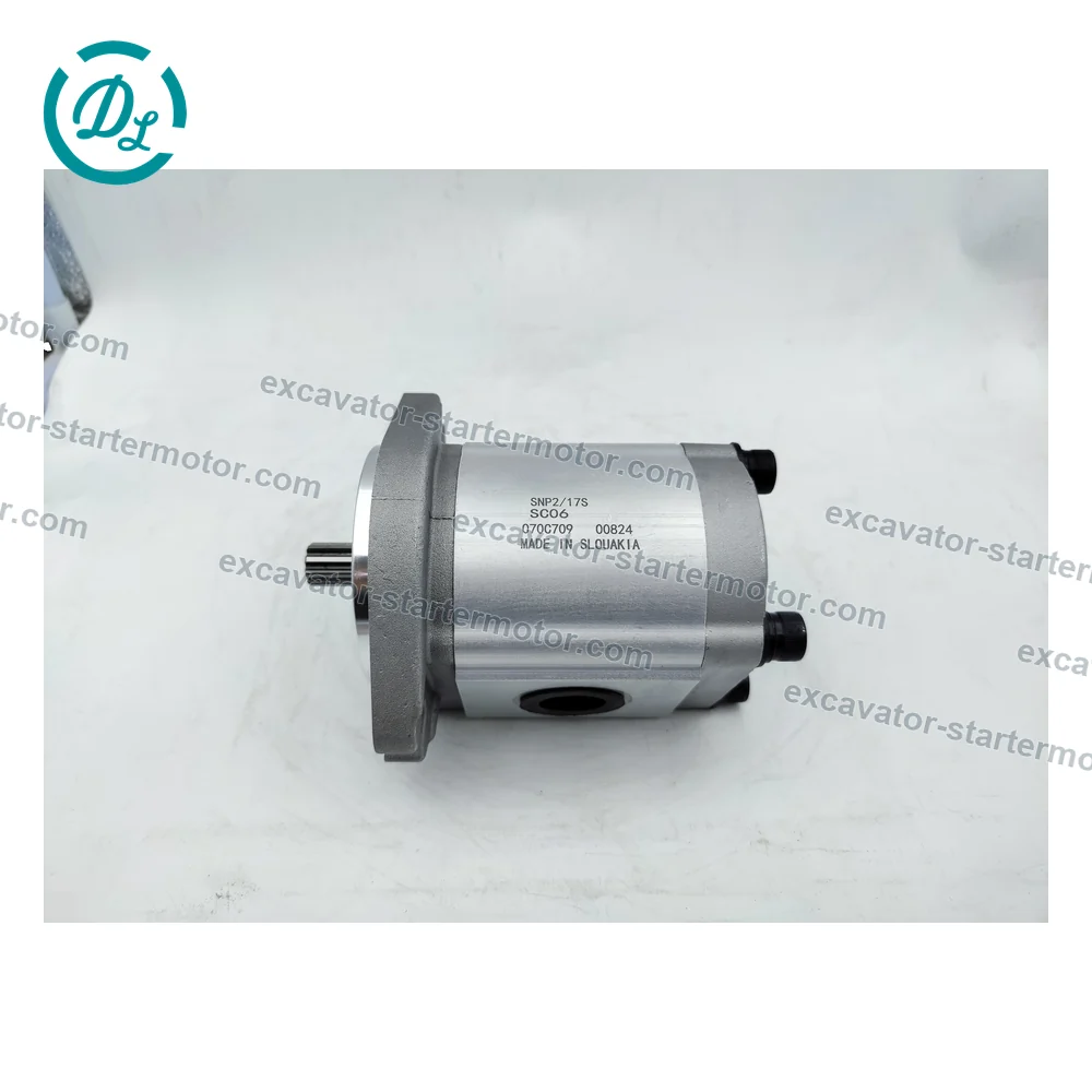 SNP2/17S SC06 17 cm³/rev Gear Pump for Hydraulic Systems, OEM/reference SNP2/17S SC06, Group 2 Hydraulic Gear Pump, product view 4