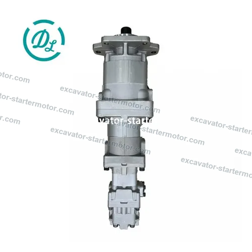 705-56-36051 Gear Pump Assembly for Komatsu WA320-6 WA320PZ-6, OEM/reference 705-56-36051, Hydraulic Transmission-Charging Pump, product view 2