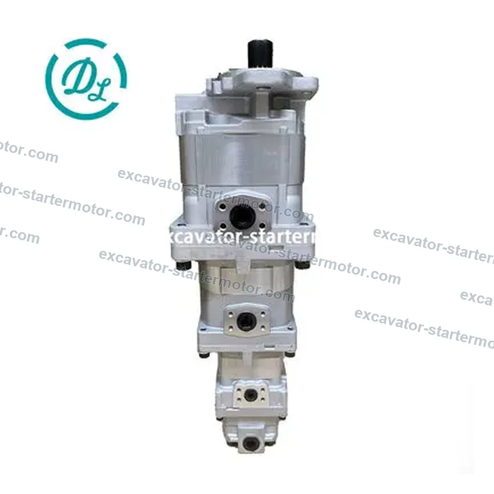 705-56-36051 Gear Pump Assembly for Komatsu WA320-6 WA320PZ-6, OEM/reference 705-56-36051, Hydraulic Transmission-Charging Pump, product view 4