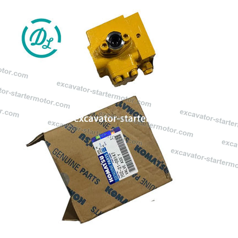 702-21-09147 Self-Pressure Reducing Pilot Valve for Komatsu PC200-6 PC220-6 PC300-6, OEM/reference 702-21-09147, Self-Pressure Reducing Pilot Valve, product view 2