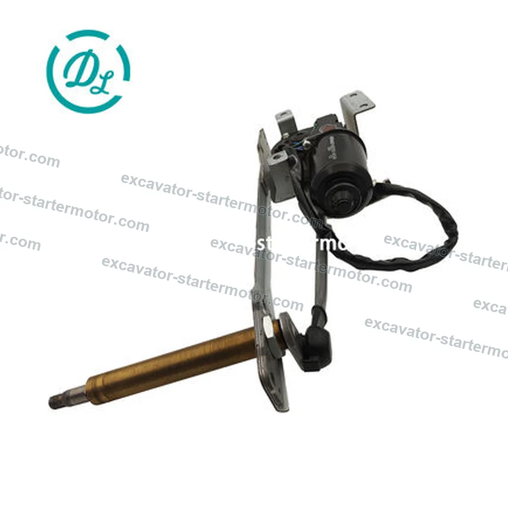 22B-54-28731 Wiper Motor for Komatsu PC78US PC88MR PC138US PC228US, OEM/reference 22B-54-28731, Cab Wiper Motor, product view 2