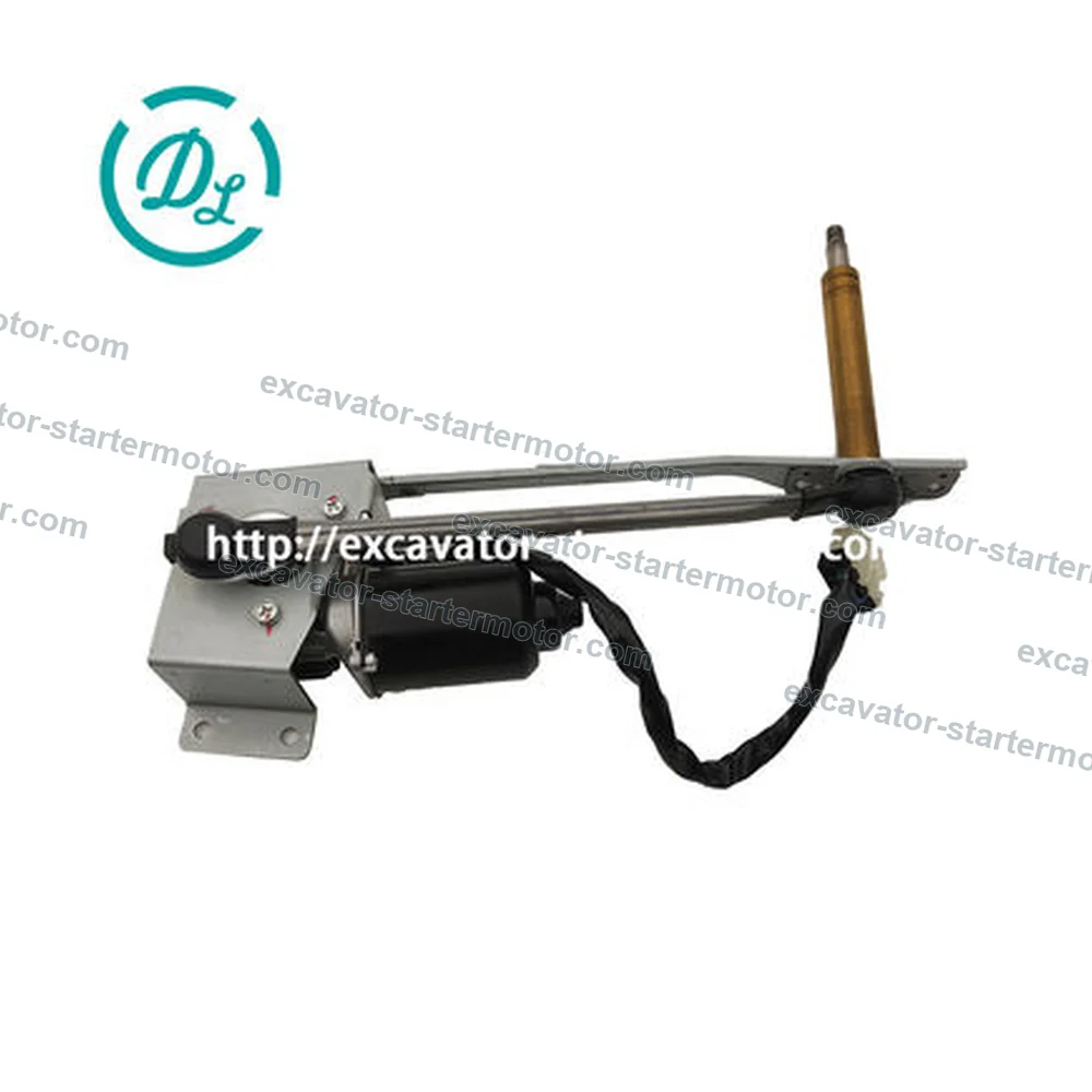 22B-54-28731 Wiper Motor for Komatsu PC78US PC88MR PC138US PC228US, OEM/reference 22B-54-28731, Cab Wiper Motor, product view 3