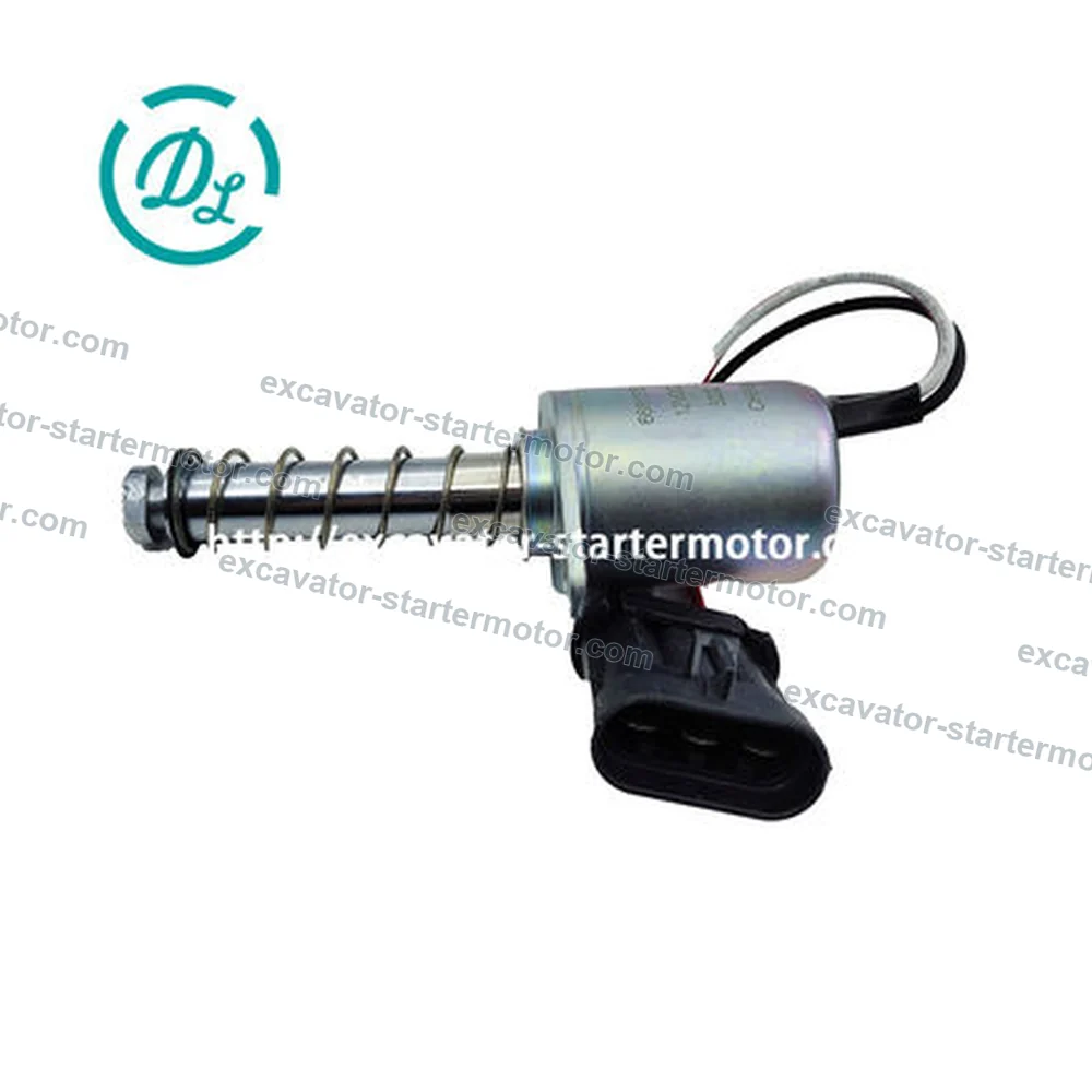 7136559 12V Traction Lock Solenoid for Bobcat S130 S175 S185 S650, OEM/reference 7136559, Traction Lock Solenoid Assembly, product view 2