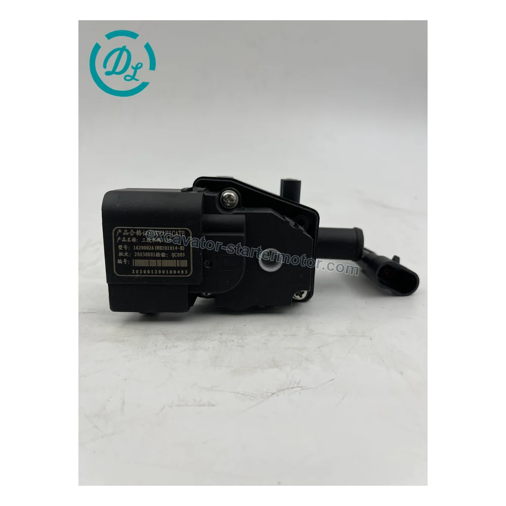 800788566 16200026 12V Three-Wire Water Valve for XCMG XE35U, OEM/reference 800788566, 12V Three-Wire HVAC Water Valve