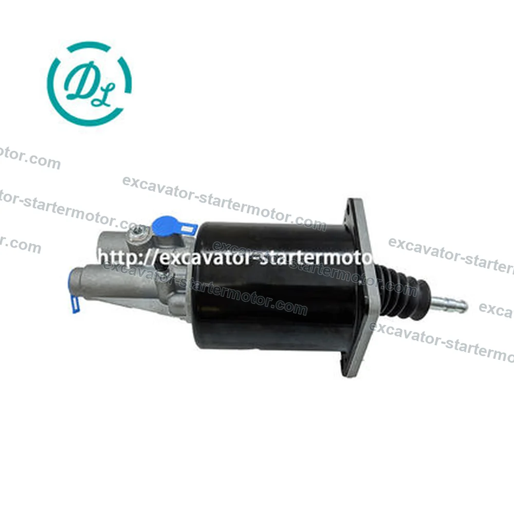 1010200009 Type 102 Clutch Booster for Zoomlion ZTC300V Truck Cranes, OEM/reference 1010200009, Type 102 Pneumatic-Hydraulic Clutch Booster