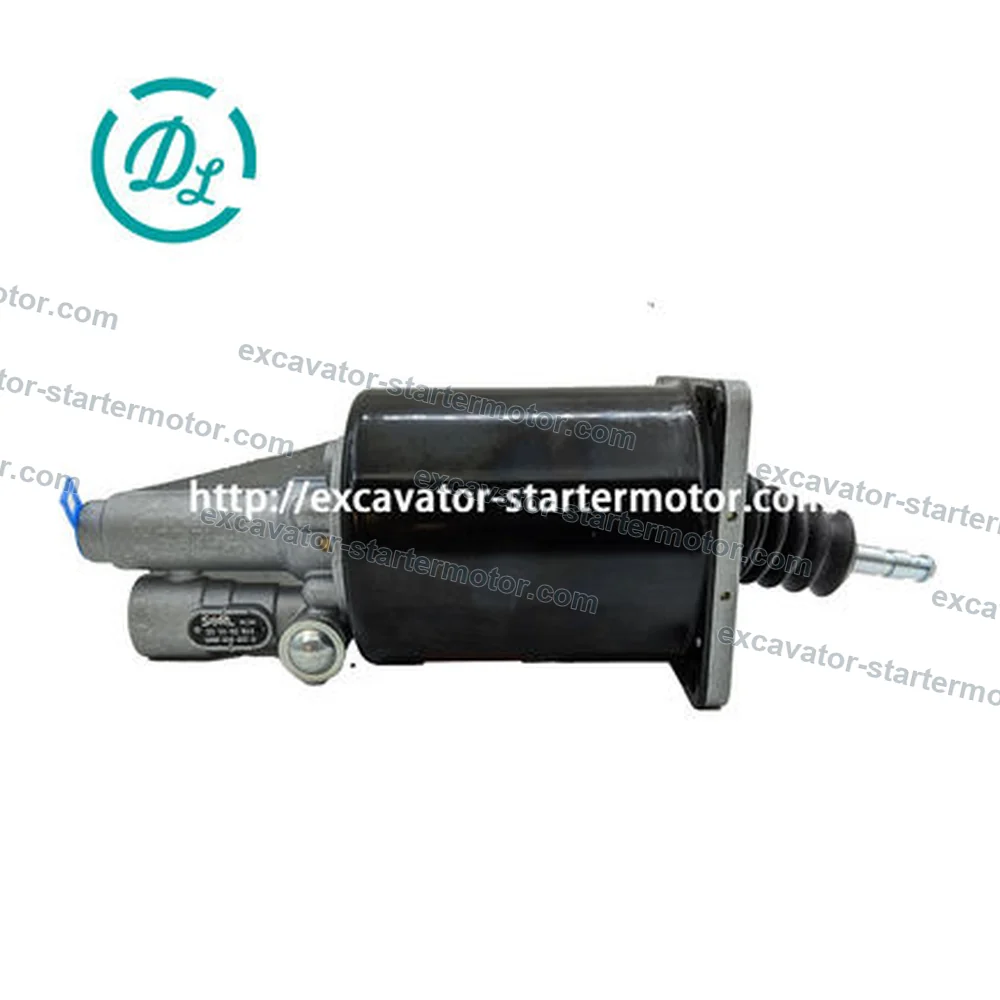 1010200009 Type 102 Clutch Booster for Zoomlion ZTC300V Truck Cranes, OEM/reference 1010200009, Type 102 Pneumatic-Hydraulic Clutch Booster, product view 2