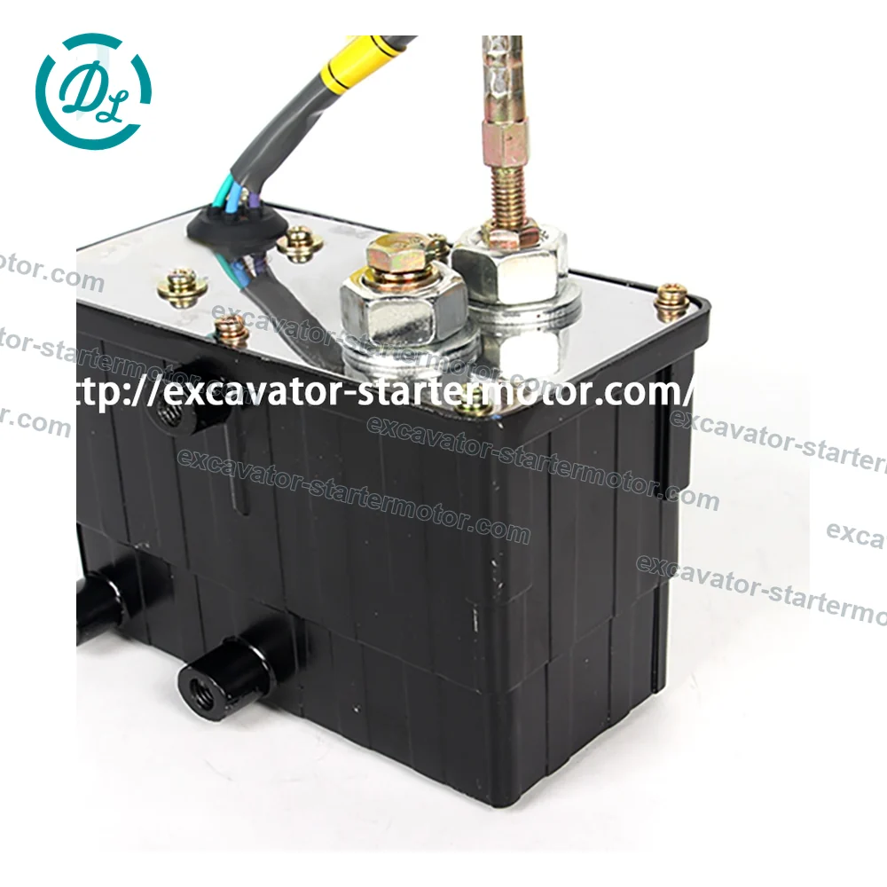 21EN-32340 24V 2.2m Throttle Motor for Hyundai R210-9 R220-9 R225-9 R275-9, OEM/reference 21EN-32340, Throttle Motor