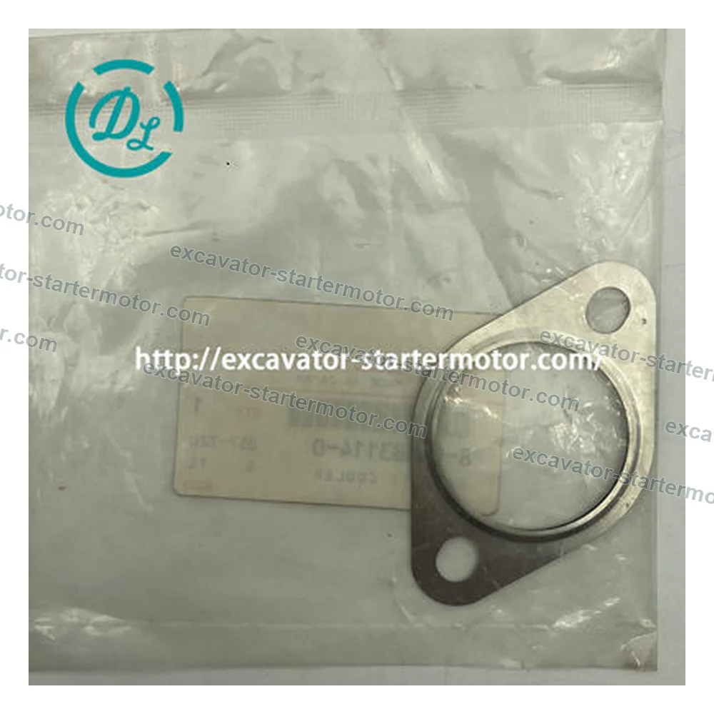 8-97383114-0 EGR Cooler Gasket for Isuzu 4HK1 Case CX210B, OEM/reference 8-97383114-0, EGR / Engine Cooler Gasket