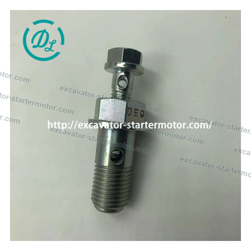 1-09675037-1 1096750371 Fuel Leak-Off Eye Bolt for Isuzu 4BD1 6BD1 6BG1, OEM/reference 1-09675037-1, Fuel Leak-Off Eye Bolt