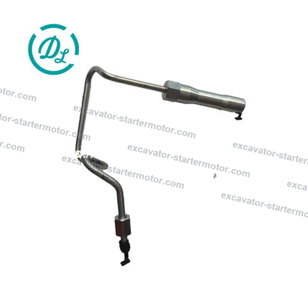 8-98043684-0 No.2 High-Pressure Injector Pipe for Isuzu 4JJ1, OEM/reference 8-98043684-0, No.2 High-Pressure Injector Pipe
