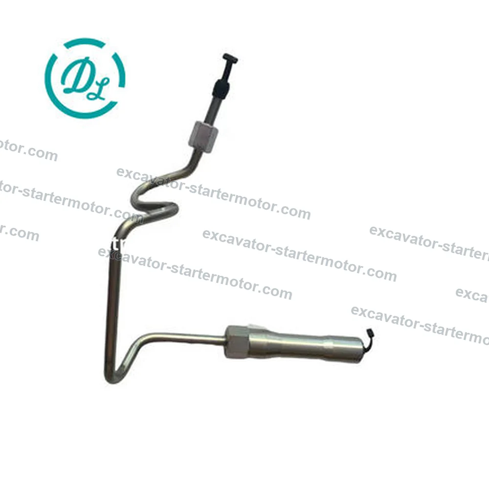 8-98043684-0 No.2 High-Pressure Injector Pipe for Isuzu 4JJ1, OEM/reference 8-98043684-0, No.2 High-Pressure Injector Pipe, product view 2