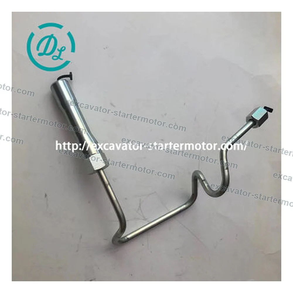 8-98043684-0 No.2 High-Pressure Injector Pipe for Isuzu 4JJ1, OEM/reference 8-98043684-0, No.2 High-Pressure Injector Pipe, product view 3