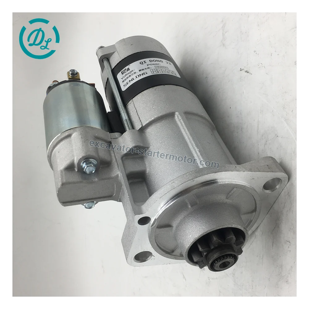 1G772-63010 M8T71671 12V 9T Starter Motor for Kubota V3300, OEM/reference 1G772-63010, 12V 9T Starter Motor