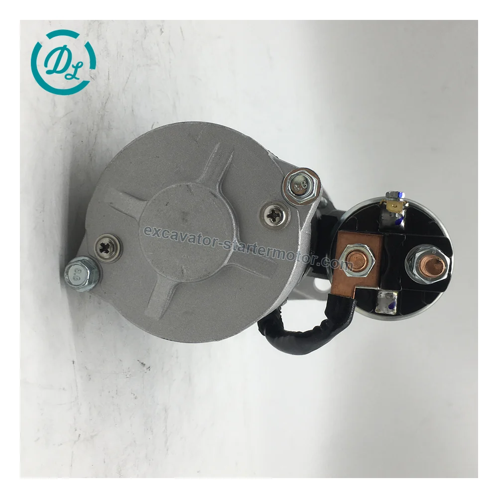 1C010-63010 1G772-63010 12V 2.5kW 9T Starter Motor for Kubota V3300 V3307 V3800, OEM/reference 1C010-63010, 12V 2.5kW 9T PLGR Starter Motor, product view 3
