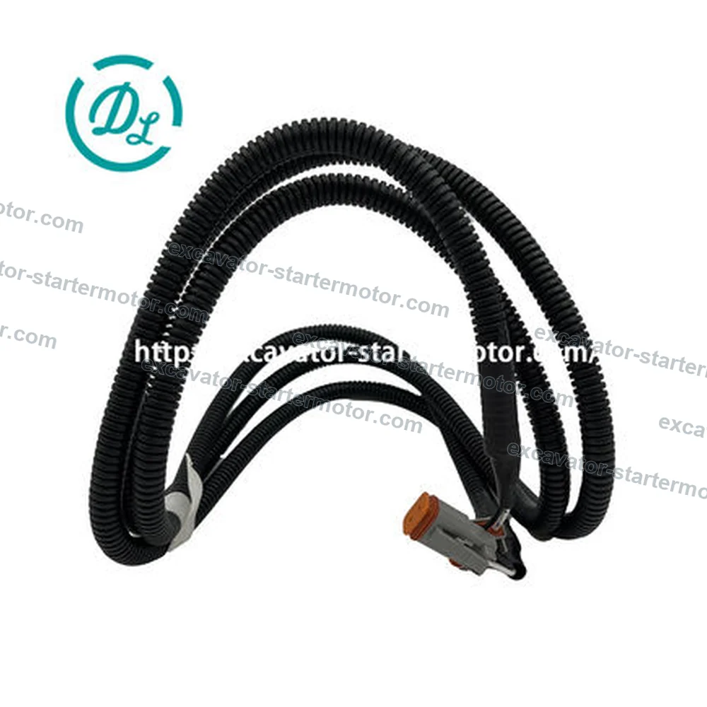803699675 12V Arm Work-Light Wiring Harness for XCMG XE35U, OEM/reference 803699675, Arm Work-Light Wiring Harness, product view 2