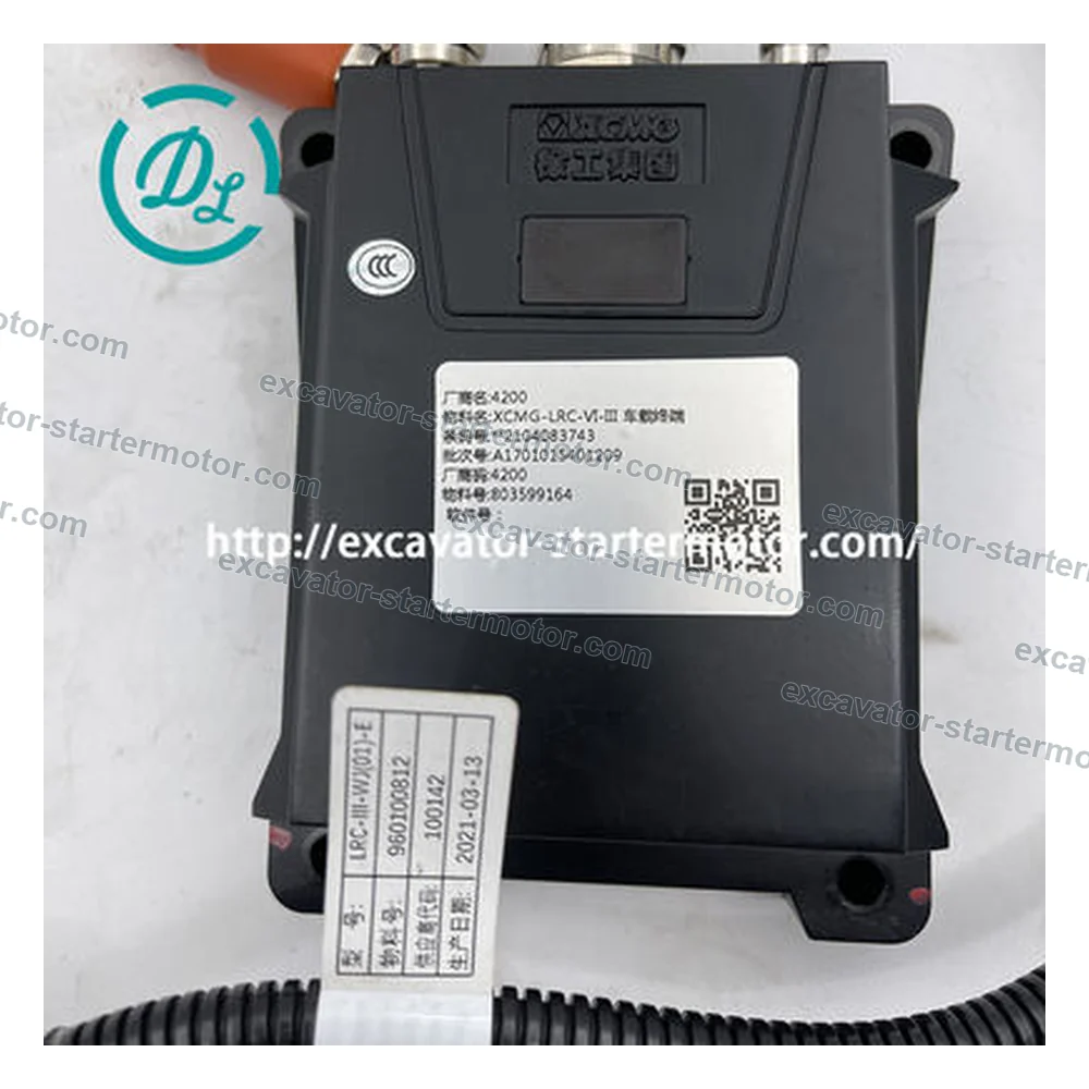 803599164 12V Vehicle Control Terminal for XCMG XE35U, OEM/reference 803599164, Vehicle Control Terminal, product view 4