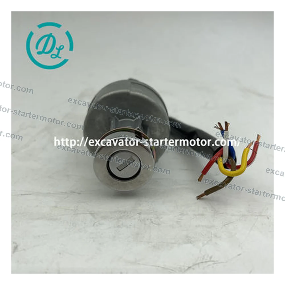 803645958 1S4-719-01 12V Ignition Starter Switch for XCMG XE35U, OEM/reference 803645958, Ignition Starter Switch, product view 3