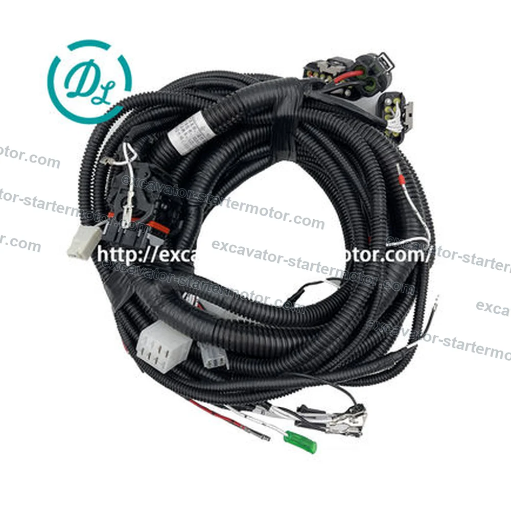 310202730 111344 12V Monitor Wiring Harness for XCMG XE35U, OEM/reference 310202730, Monitor Wiring Harness