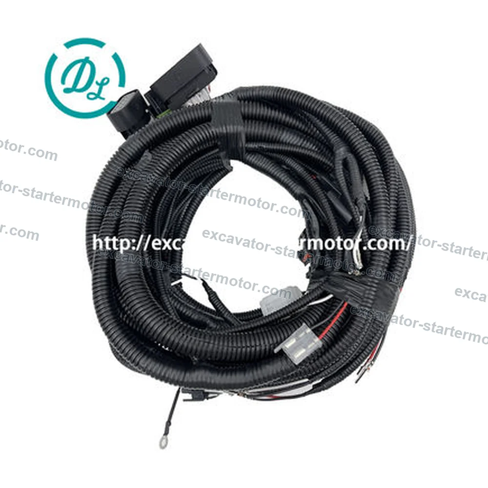 310202730 111344 12V Monitor Wiring Harness for XCMG XE35U, OEM/reference 310202730, Monitor Wiring Harness, product view 2