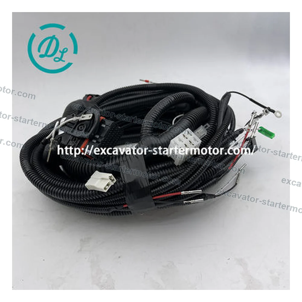 310202730 111344 12V Monitor Wiring Harness for XCMG XE35U, OEM/reference 310202730, Monitor Wiring Harness, product view 3