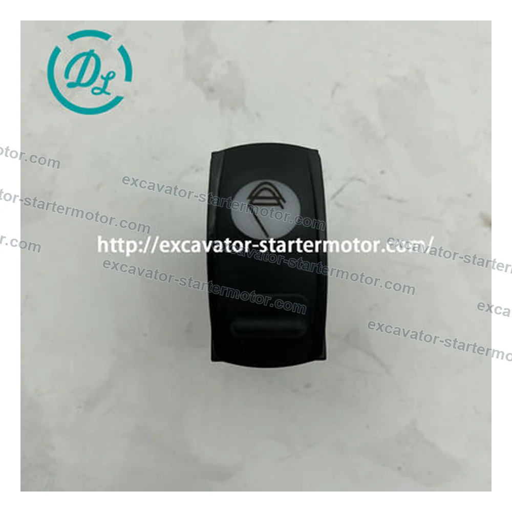 803699671 JK967-168 12V Rocker Switch for XCMG XE35U, OEM/reference 803699671, Cab Rocker Switch, product view 3