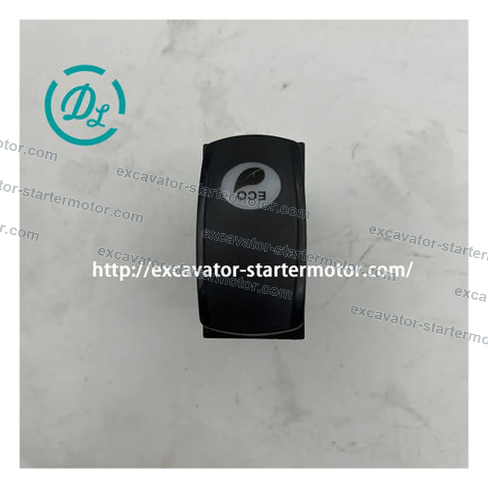 803699674 JK967-156-ECO 12V ECO Mode Rocker Switch for XCMG XE35U, OEM/reference 803699674, ECO Mode Rocker Switch, product view 3