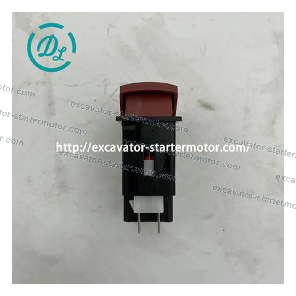 803699673 JK967-156-BJD 12V Rocker Switch for XCMG XE35U, OEM/reference 803699673, Cab Rocker Switch, product view 3