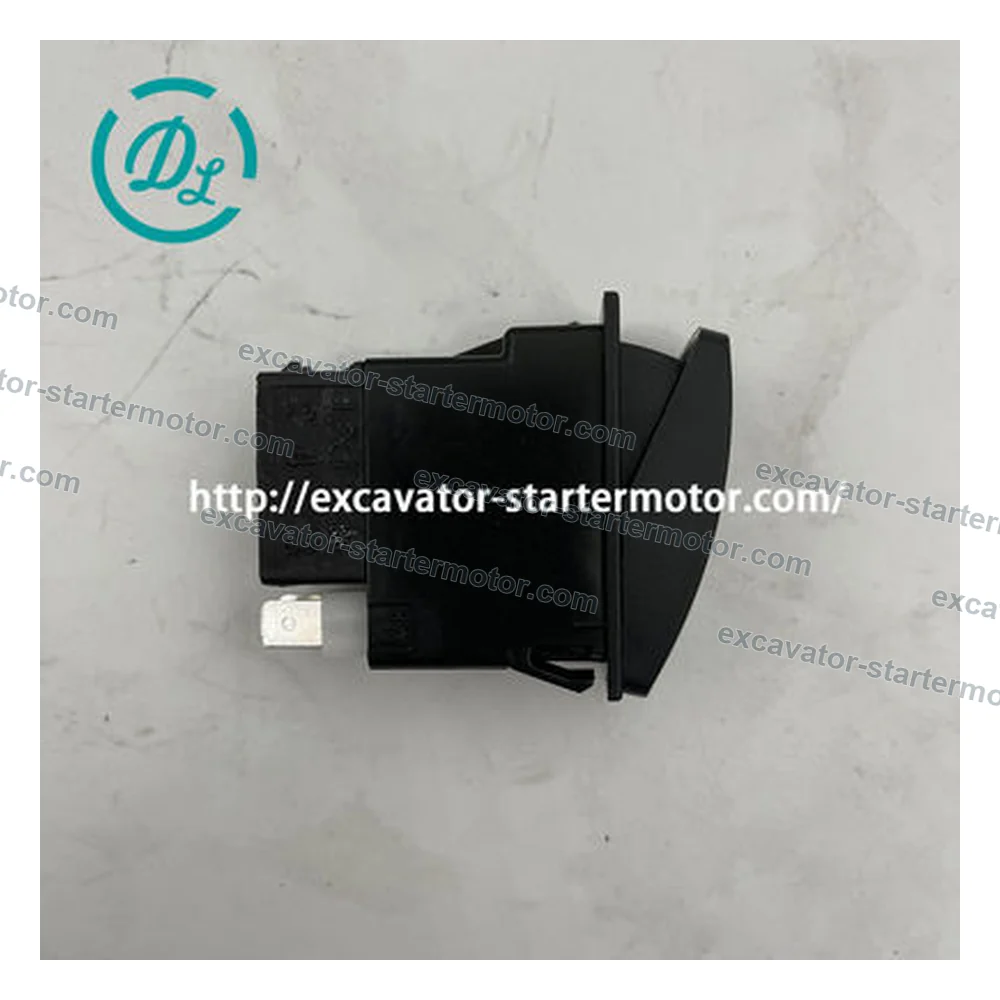 803699672 JK967-156-HZD 12V Rocker Switch for XCMG XE35U, OEM/reference 803699672, Cab Rocker Switch, product view 2
