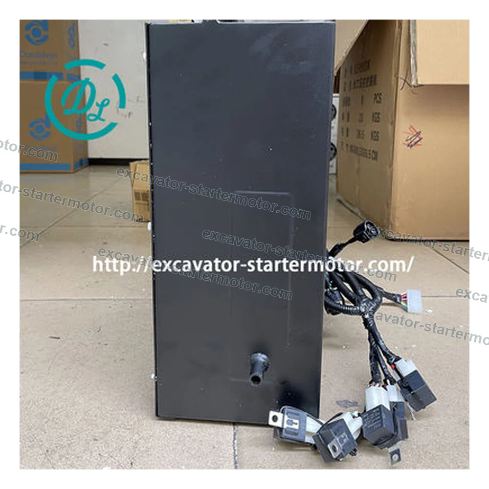 803592201 GQT-200A-01 12V HVAC Evaporator Assembly for XCMG XE35U, OEM/reference 803592201, HVAC Evaporator Assembly, product view 3