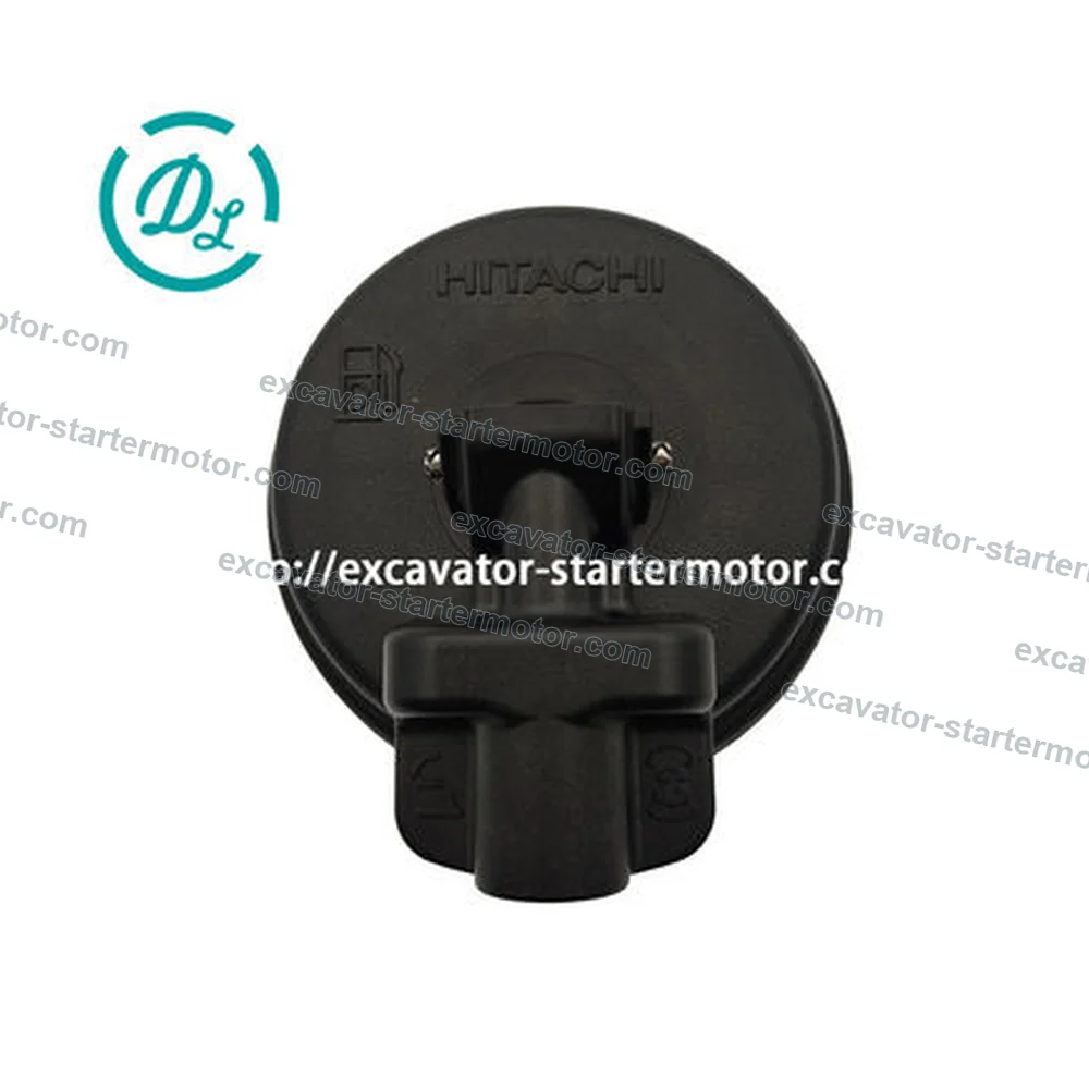 YA00010024 Fuel Tank Cap for Hitachi ZX200-5G ZX210H-5G ZX210K-5G ZX330-5G ZX350H-5G, OEM/reference YA00010024, Fuel Tank Filler Cap, product view 3