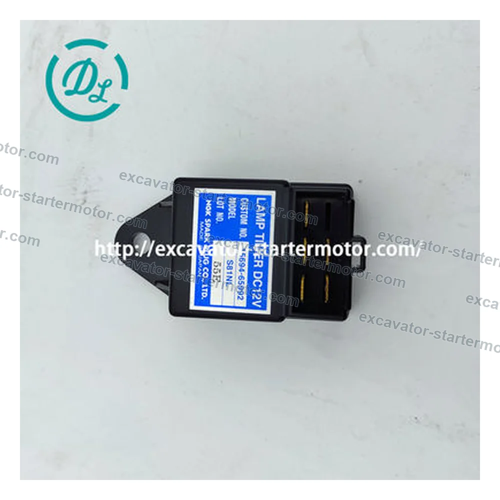 15694-65992 / 15694-65990 12V Glow Plug Lamp Timer for Kubota Engines, OEM/reference 15694-65992, 12V Glow Plug Lamp Timer, product view 4
