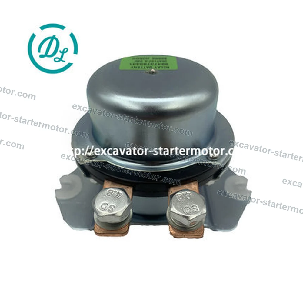 8-947379543-1 2547137-A 24V Battery Main Relay for Isuzu Engine Equipment, OEM/reference 8-947379543-1, 24V Four-Terminal Battery Main Relay, product view 4