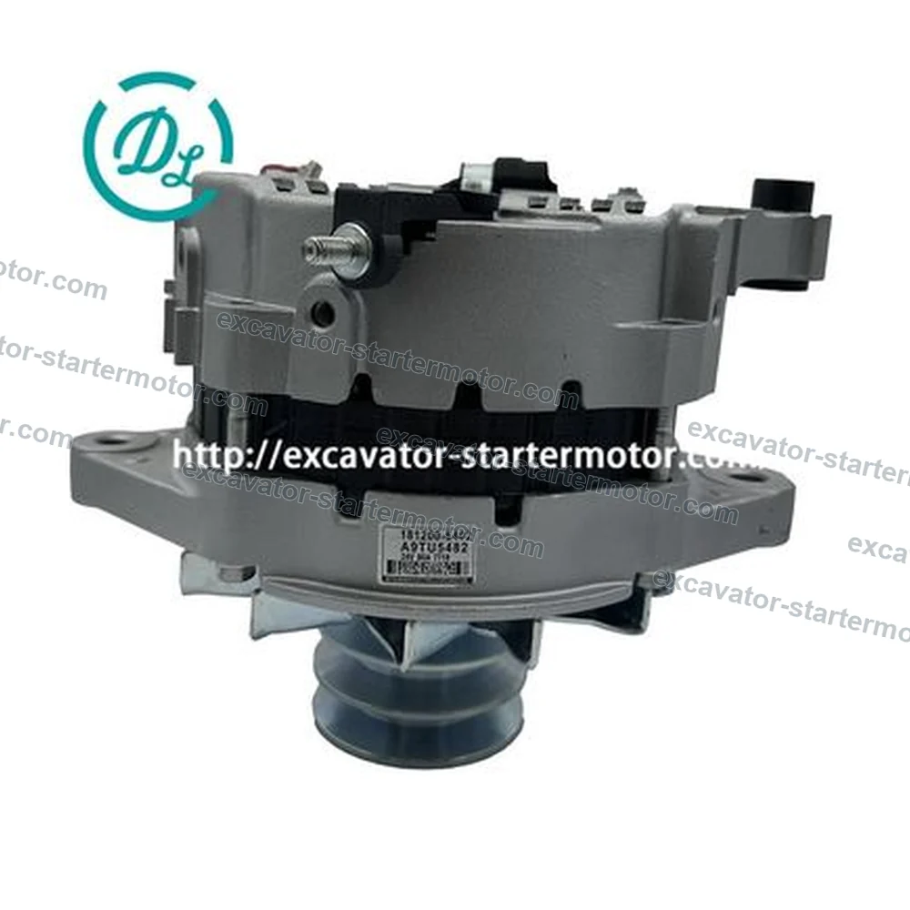 181200-6402 A9TU5482 24V 90A Alternator for Isuzu 6WG1, OEM/reference 181200-6402, 24V 90A 3-Groove Alternator